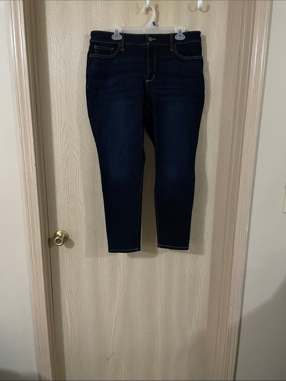 American Eagle Outfitters Dark Indigo Ankle Skinny Jeans